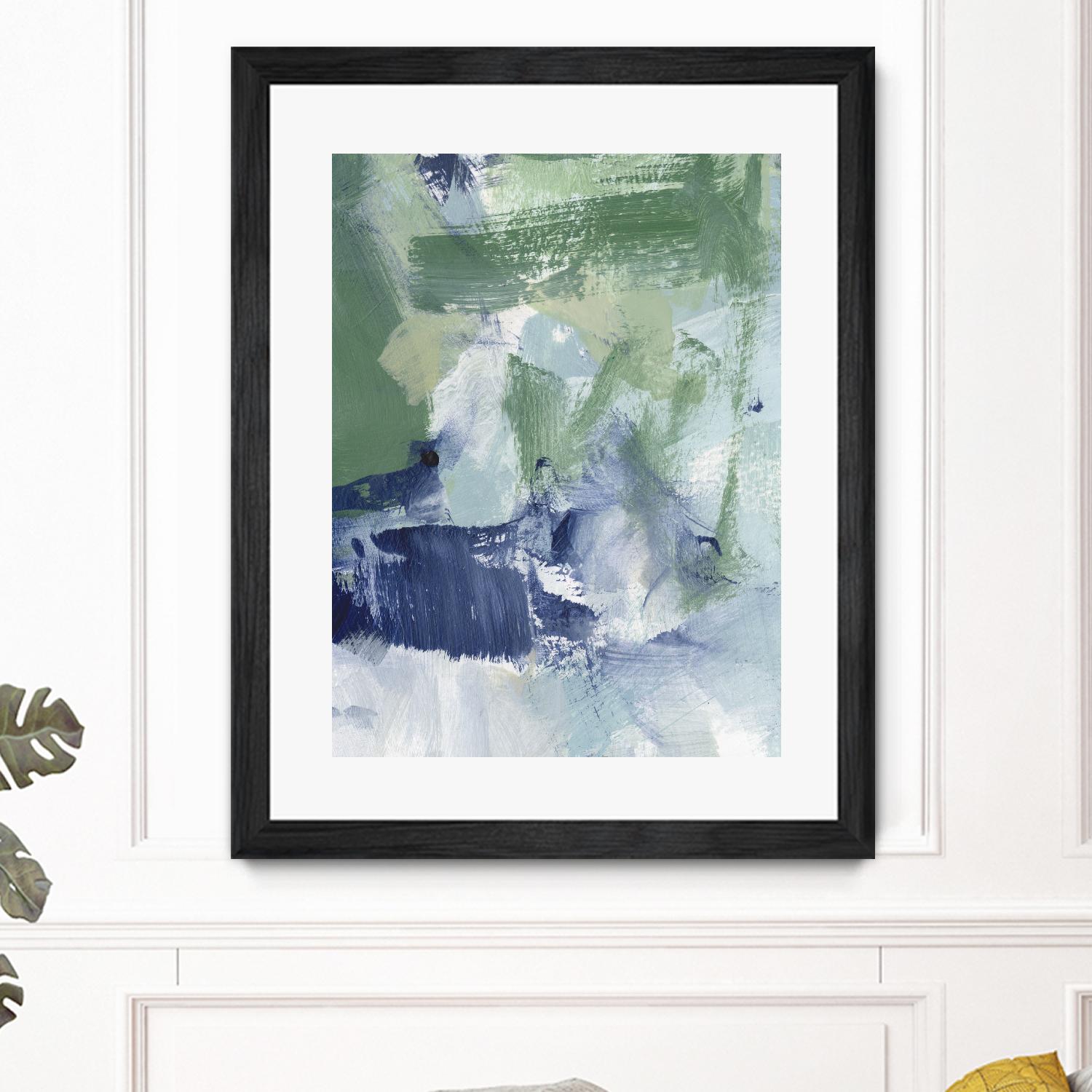 Northern Lights Abstract V by Christina Long on GIANT ART - beige abstract abstract