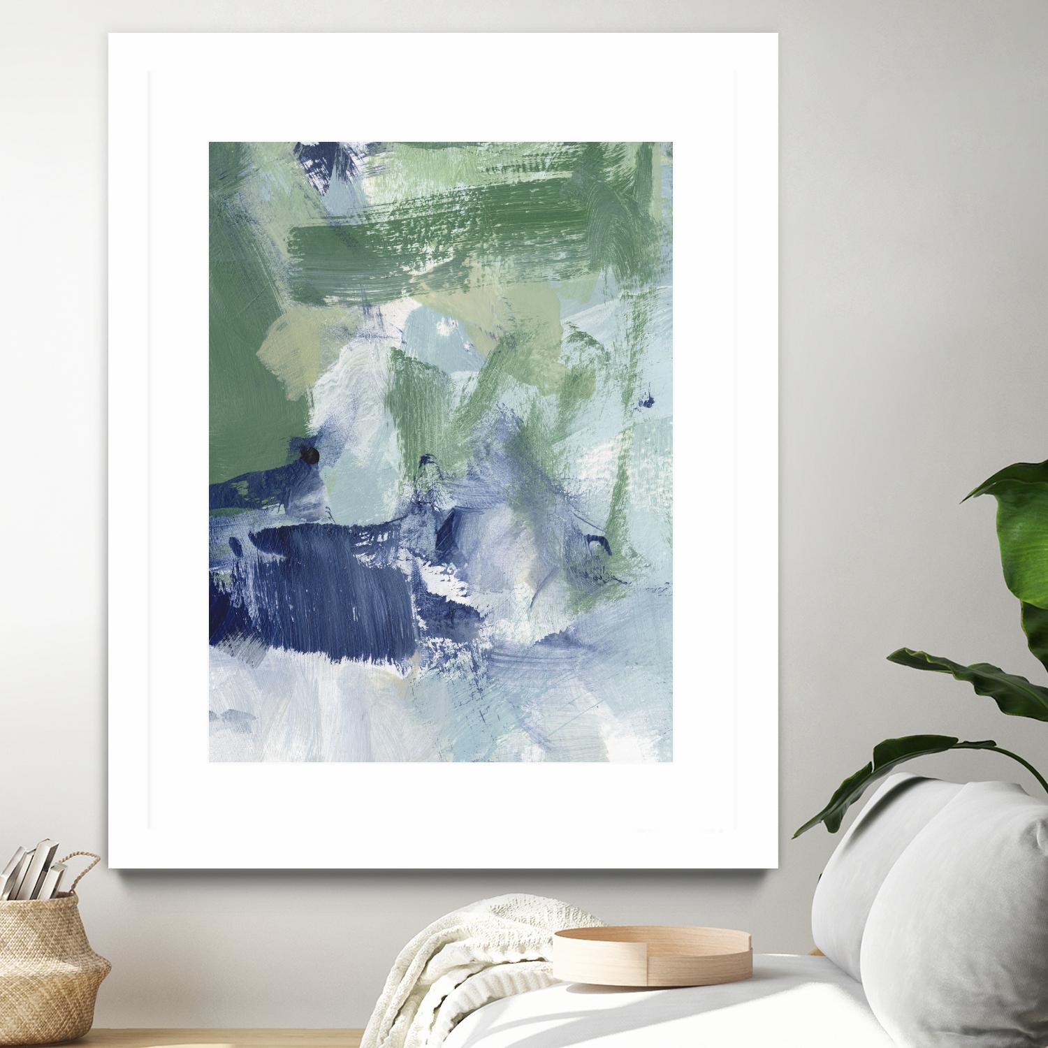 Northern Lights Abstract V by Christina Long on GIANT ART - beige abstract abstract