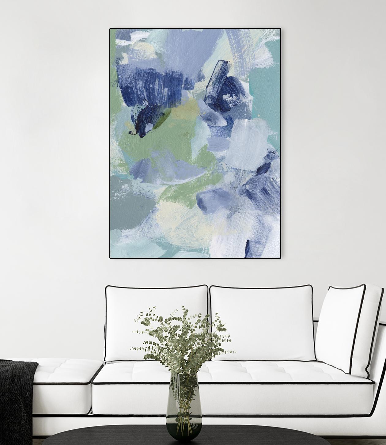 Northern Lights Abstract VI by Christina Long on GIANT ART - green abstract abstract