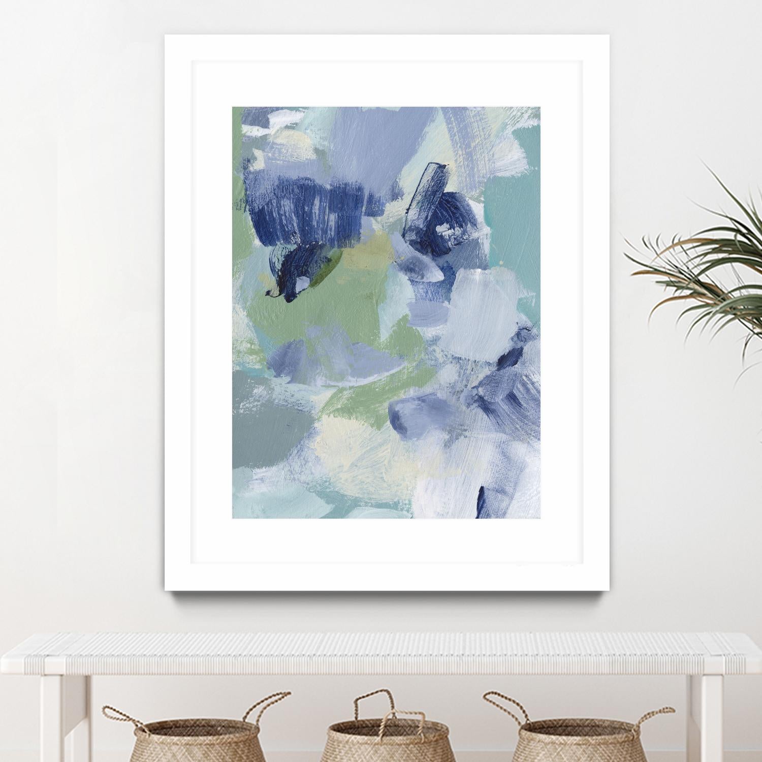 Northern Lights Abstract VI by Christina Long on GIANT ART - green abstract abstract