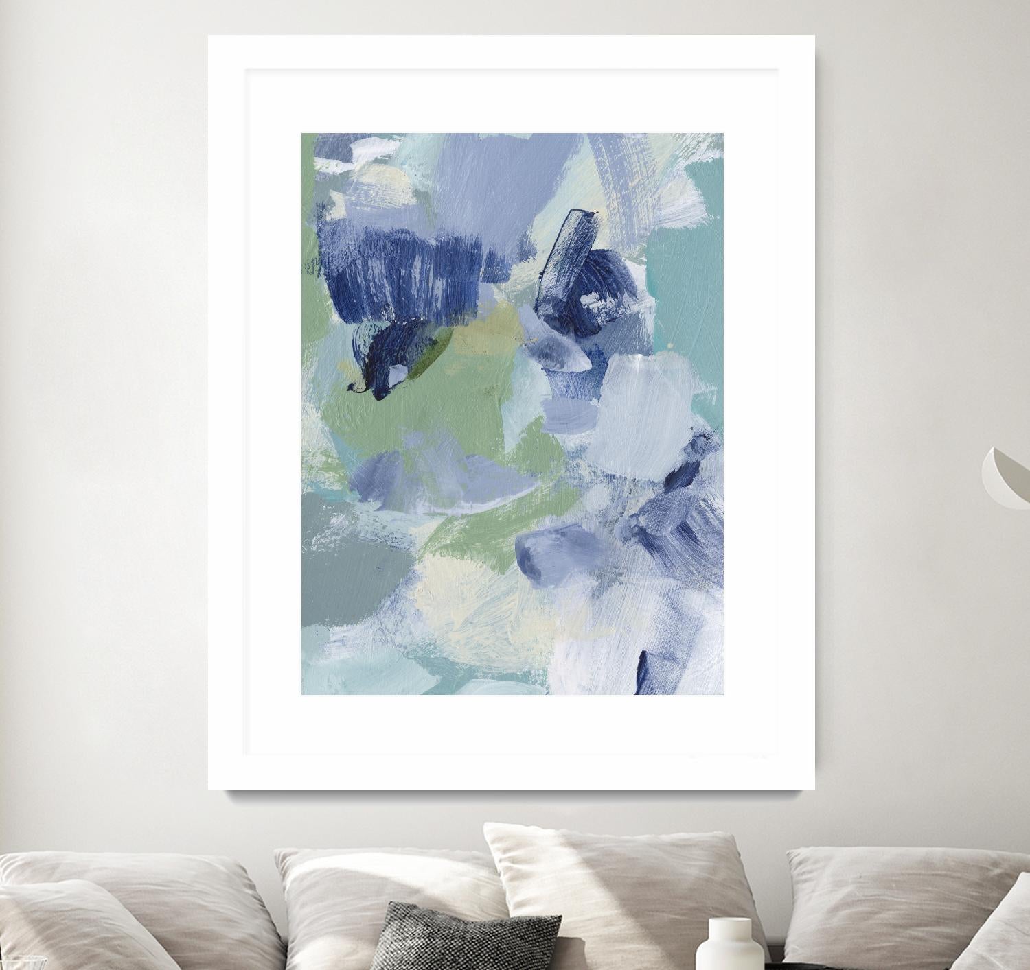 Northern Lights Abstract VI by Christina Long on GIANT ART - green abstract abstract