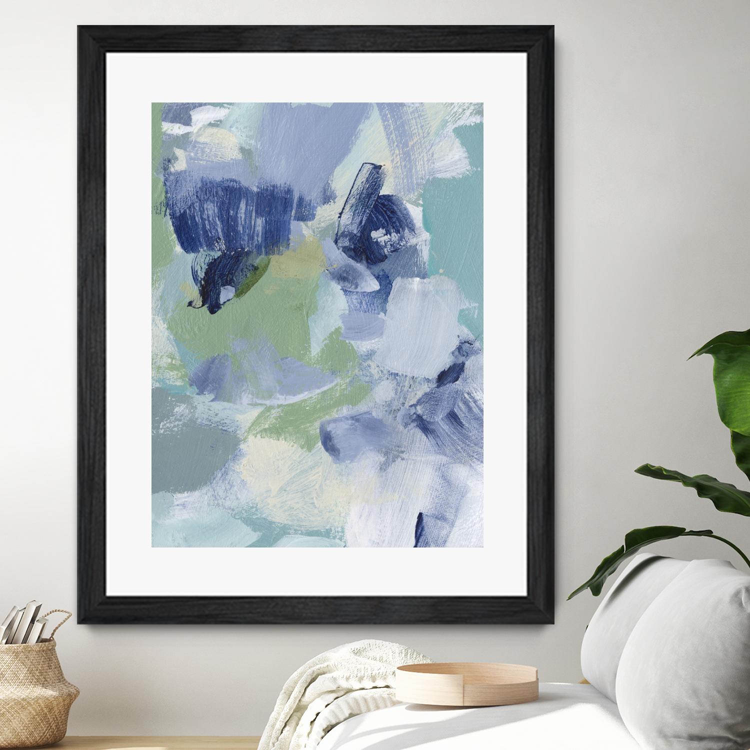 Northern Lights Abstract VI by Christina Long on GIANT ART - green abstract abstract