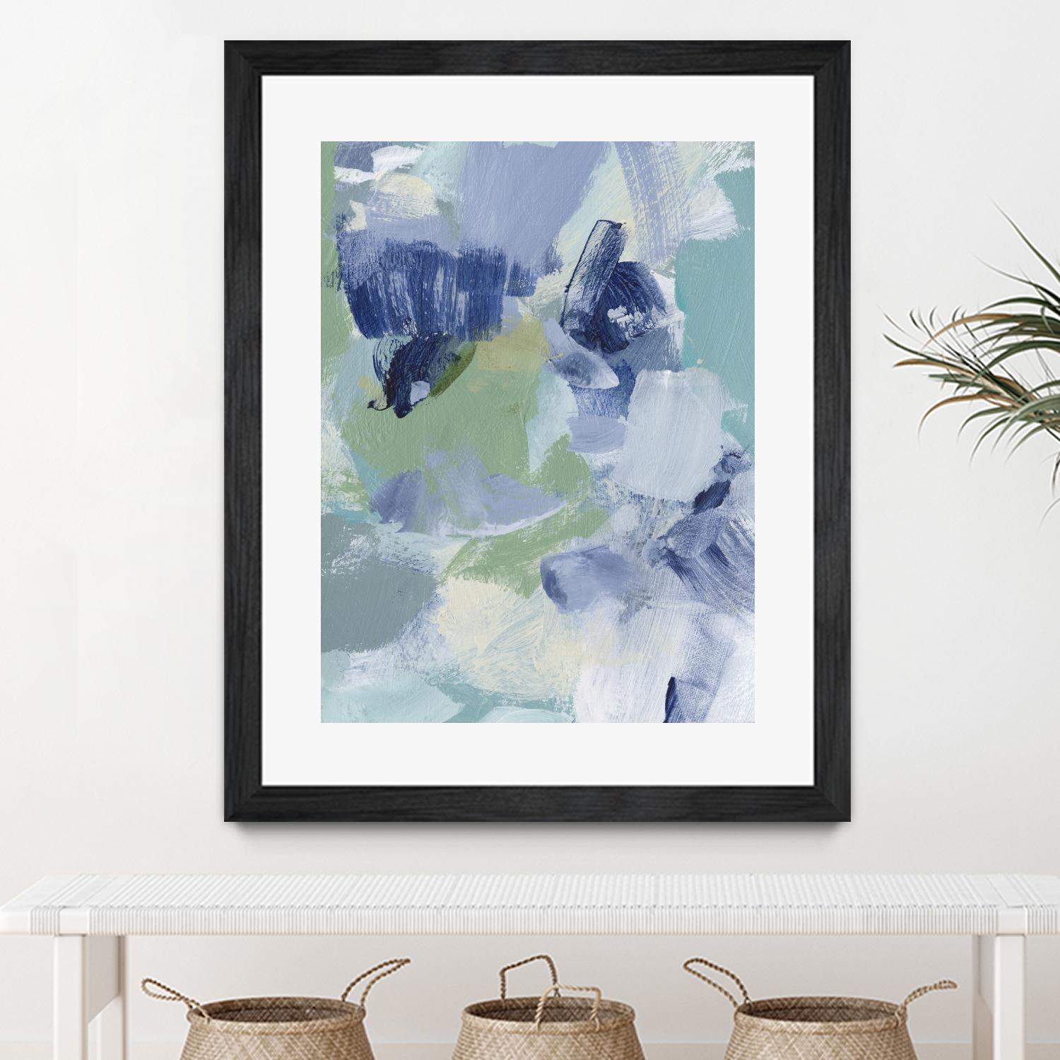 Northern Lights Abstract VI by Christina Long on GIANT ART - green abstract abstract