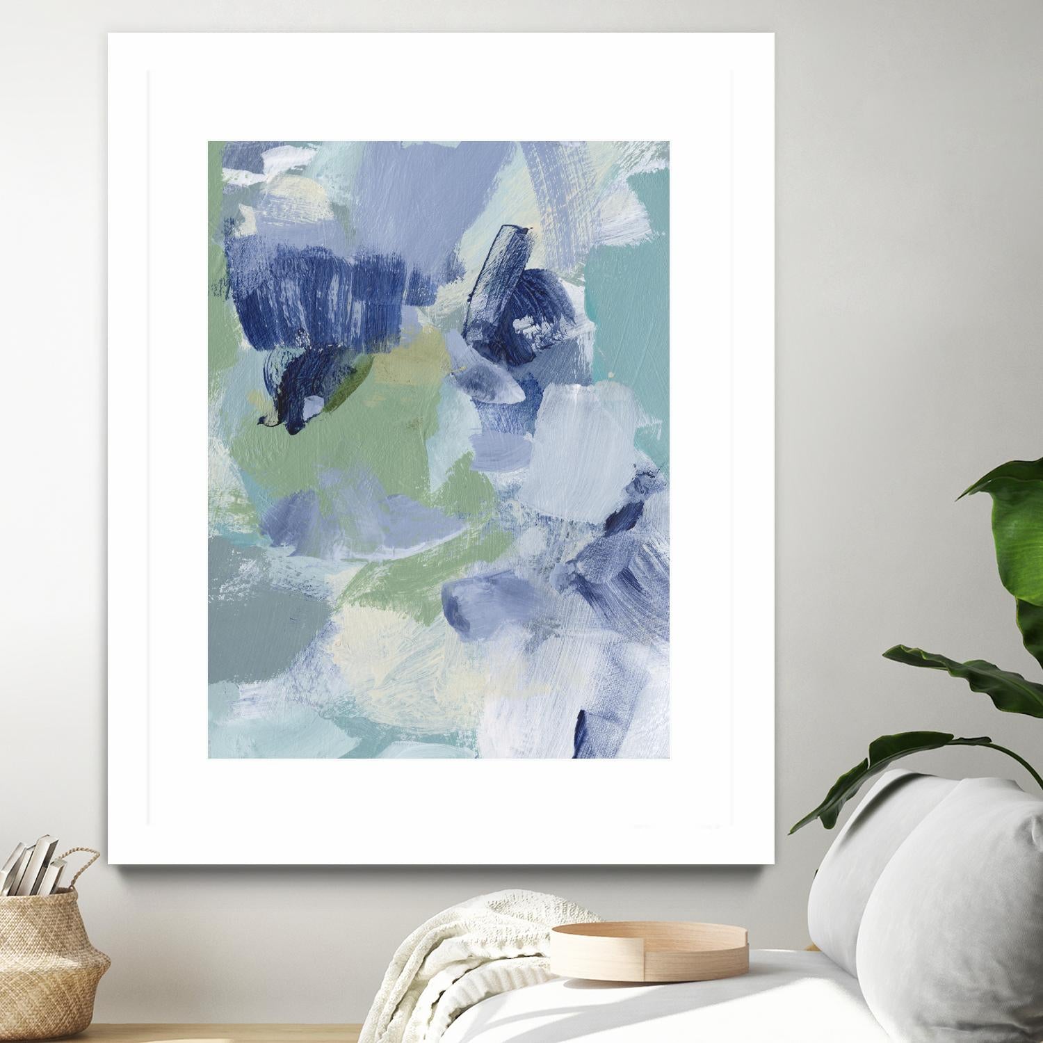 Northern Lights Abstract VI by Christina Long on GIANT ART - green abstract abstract