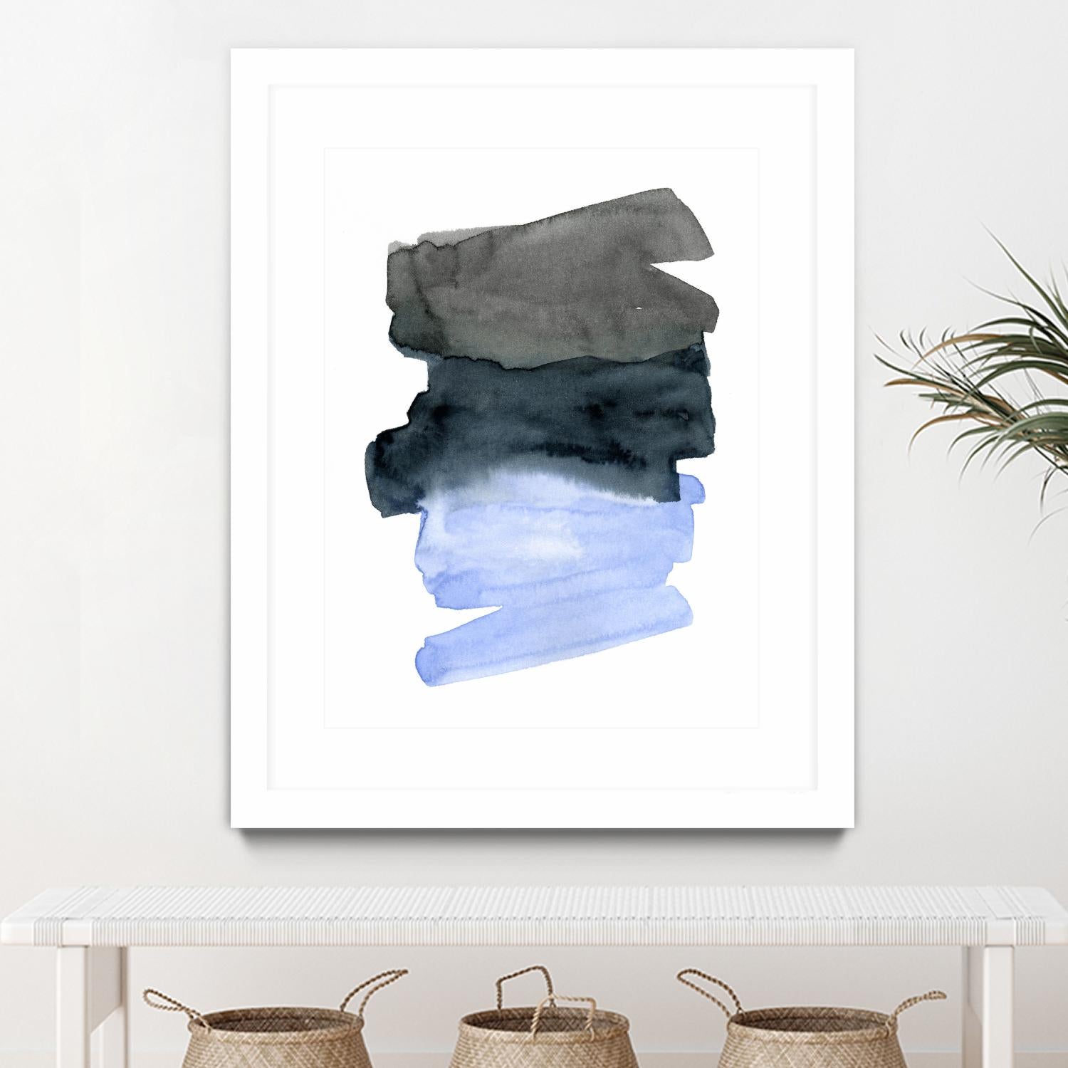 Blue Passages I by Emma Caroline on GIANT ART - blue abstract abstract