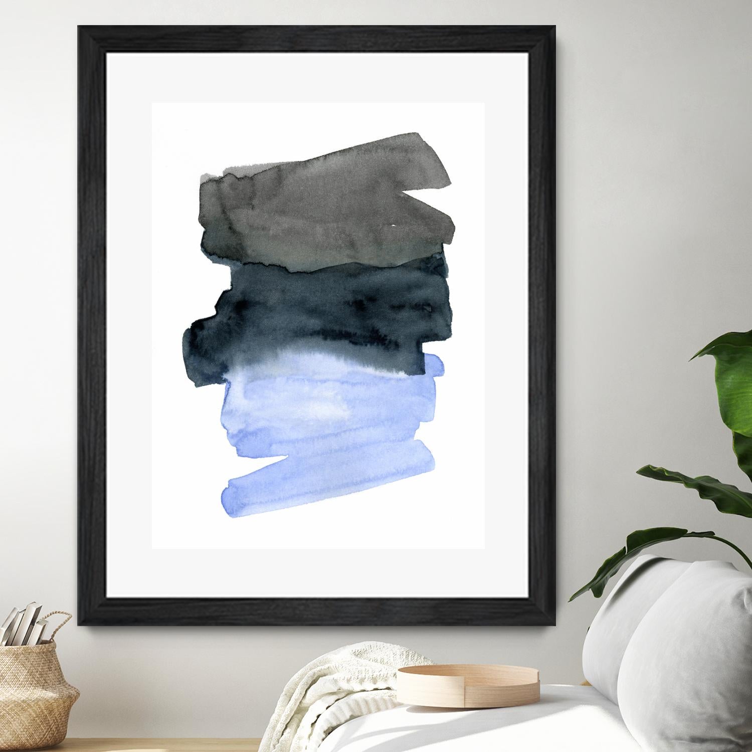 Blue Passages I by Emma Caroline on GIANT ART - blue abstract abstract