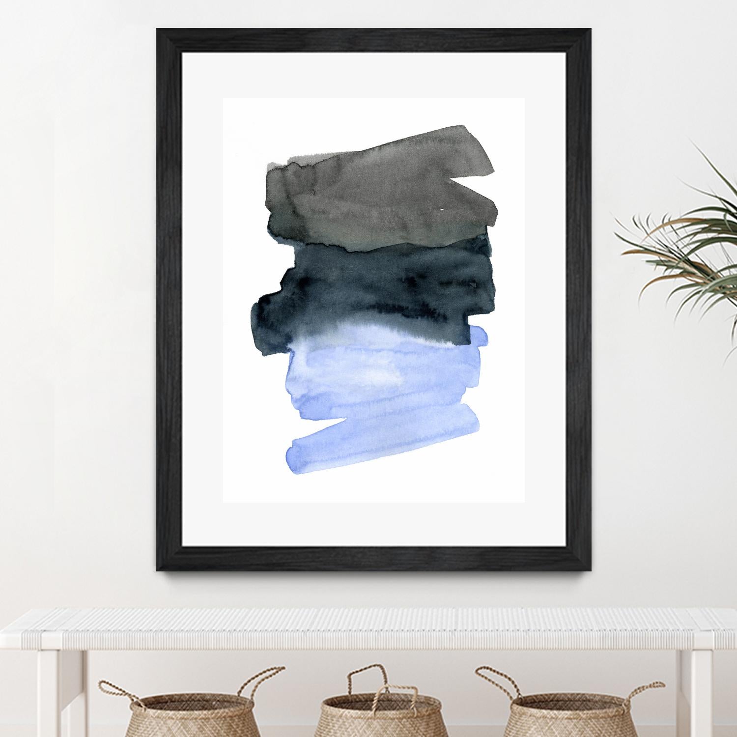 Blue Passages I by Emma Caroline on GIANT ART - blue abstract abstract