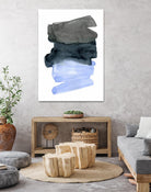 Blue Passages I by Emma Caroline on GIANT ART - blue abstract abstract