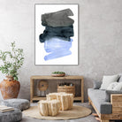 Blue Passages I by Emma Caroline on GIANT ART - blue abstract abstract