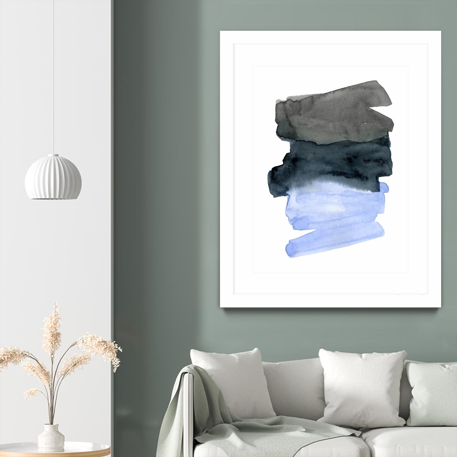 Blue Passages I by Emma Caroline on GIANT ART - blue abstract abstract