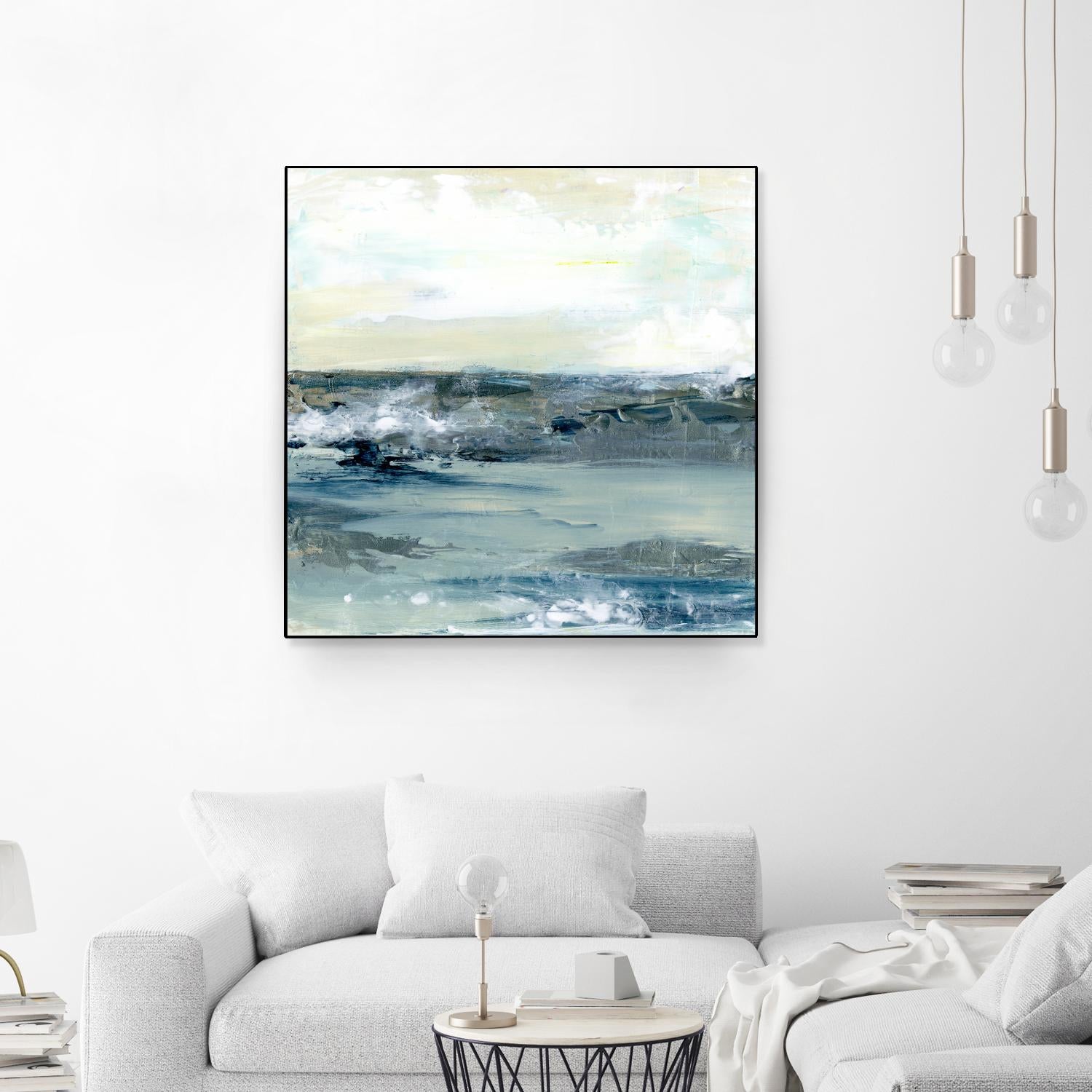 Coastal Blues I by Lila Bramma on GIANT ART - white landscapes & seascapes abstract