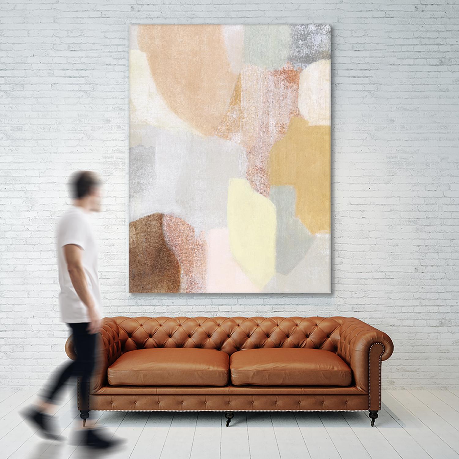 Faint Awareness II by Grace Popp on GIANT ART - beige abstract abstract