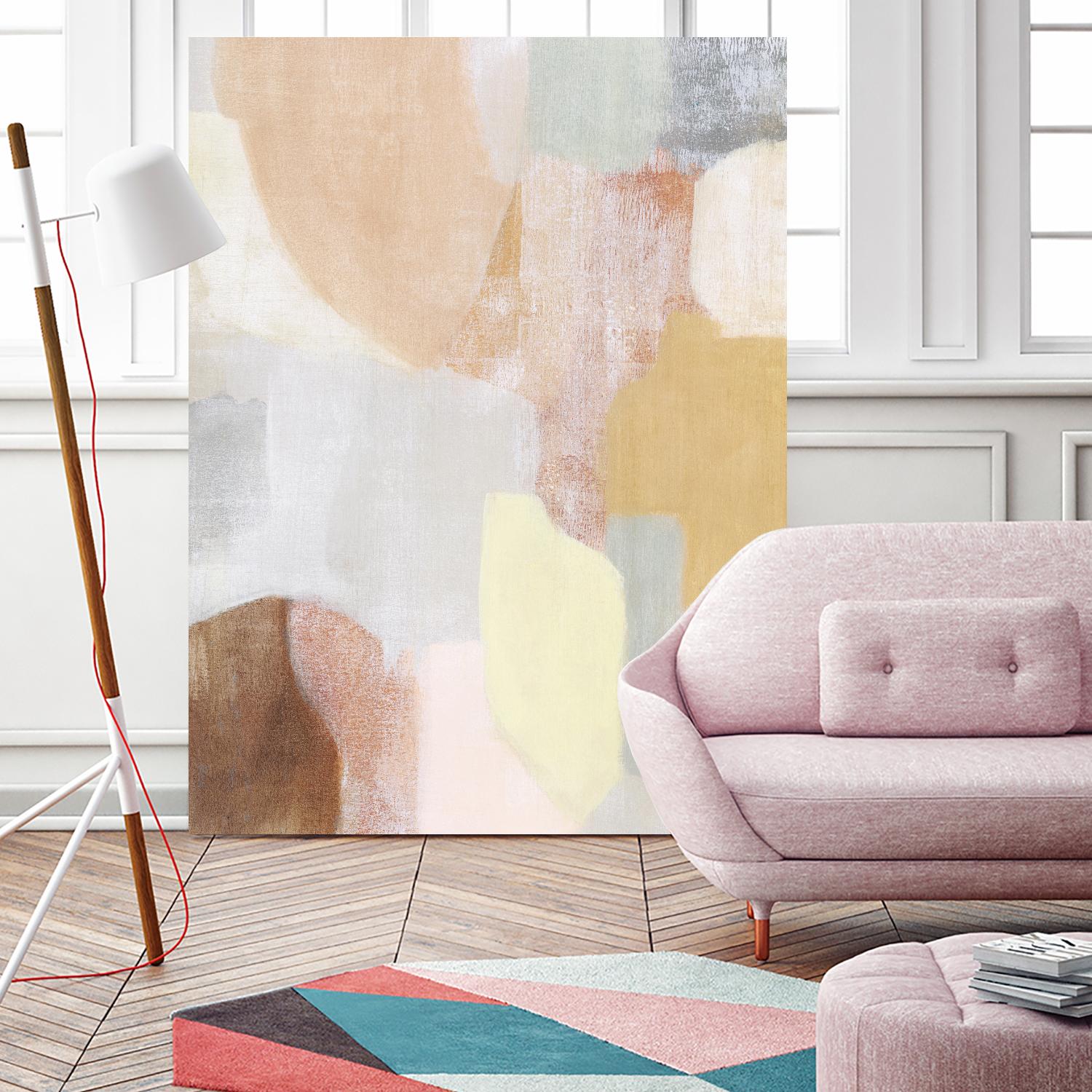 Faint Awareness II by Grace Popp on GIANT ART - beige abstract abstract