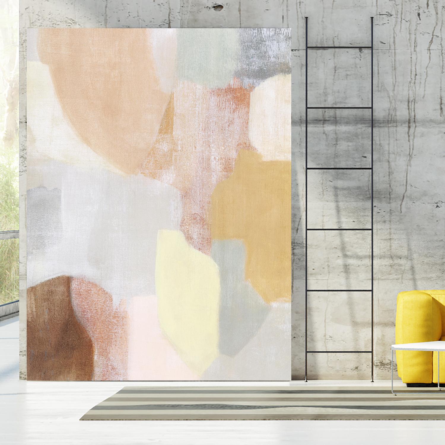 Faint Awareness II by Grace Popp on GIANT ART - beige abstract abstract