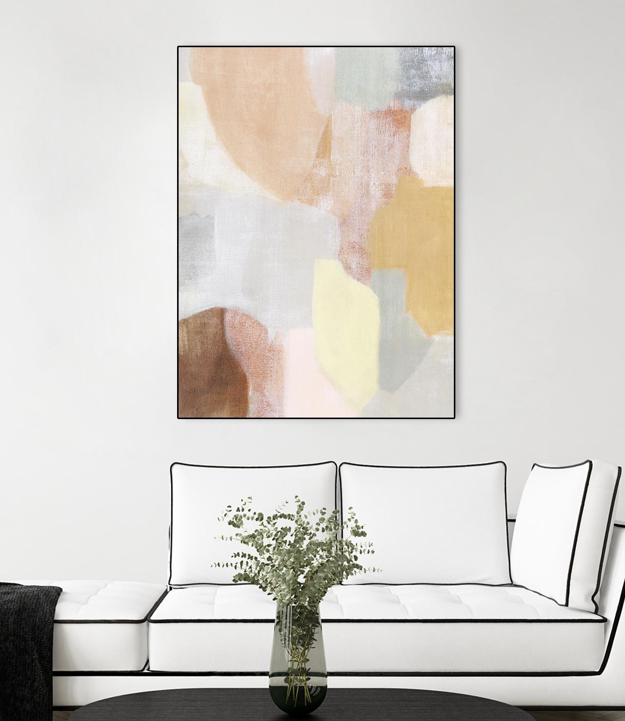 Faint Awareness II by Grace Popp on GIANT ART - beige abstract abstract