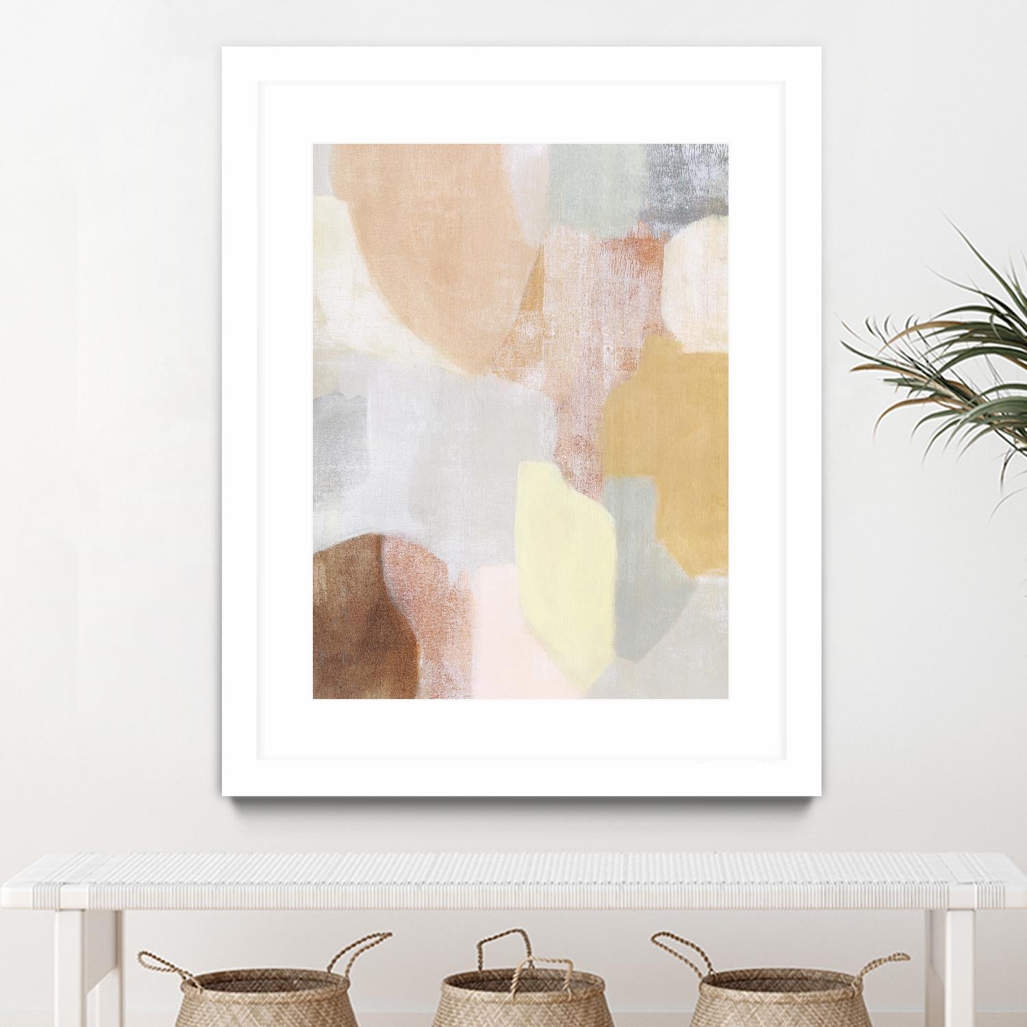Faint Awareness II by Grace Popp on GIANT ART - beige abstract abstract