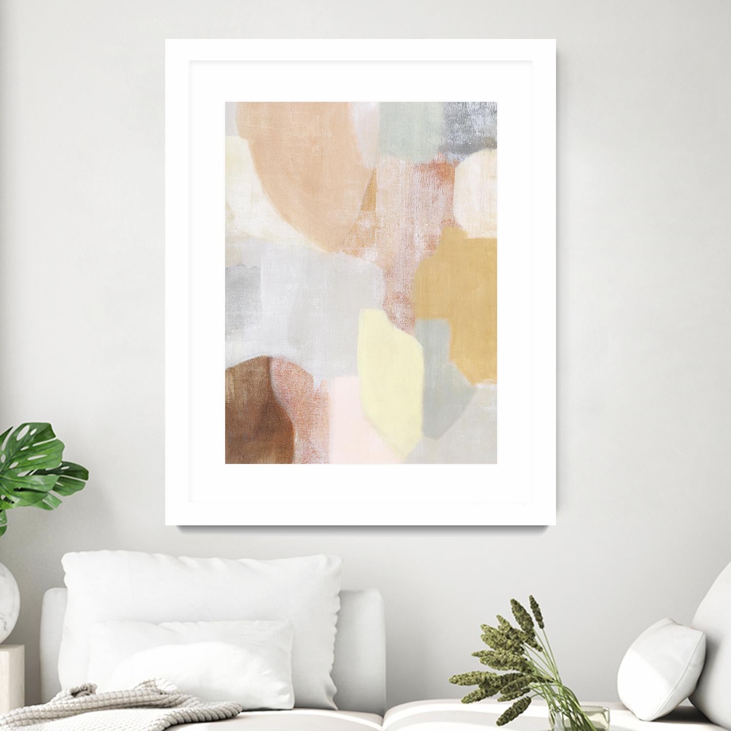 Faint Awareness II by Grace Popp on GIANT ART - beige abstract abstract