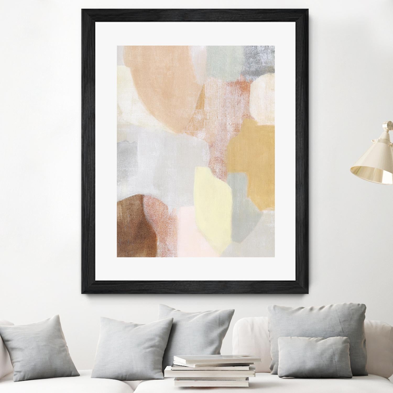 Faint Awareness II by Grace Popp on GIANT ART - beige abstract abstract