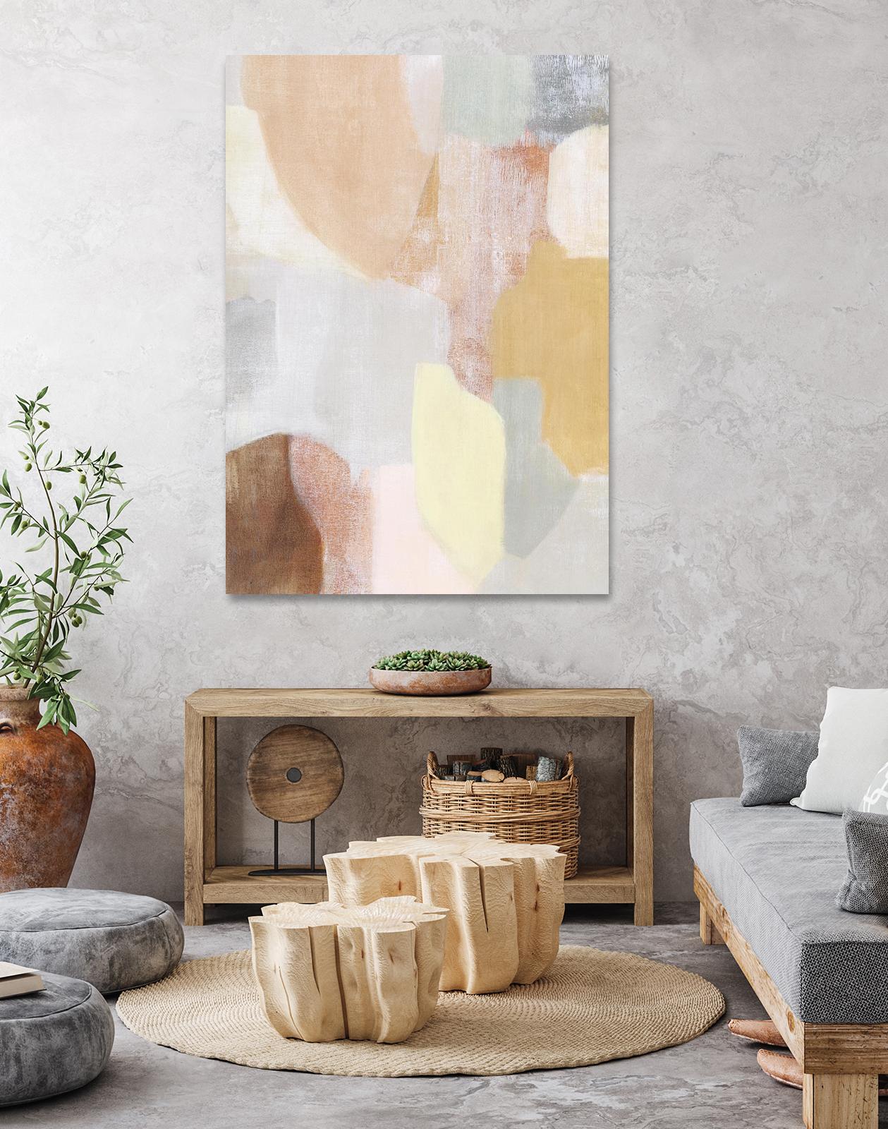 Faint Awareness II by Grace Popp on GIANT ART - beige abstract abstract