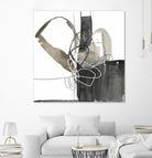 Interlocked III by Jennifer Goldberger on GIANT ART - white abstract abstract