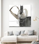 Interlocked III by Jennifer Goldberger on GIANT ART - white abstract abstract