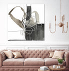 Interlocked III by Jennifer Goldberger on GIANT ART - white abstract abstract