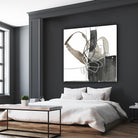 Interlocked III by Jennifer Goldberger on GIANT ART - white abstract abstract