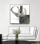 Interlocked III by Jennifer Goldberger on GIANT ART - white abstract abstract