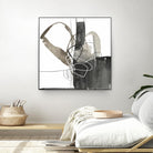 Interlocked III by Jennifer Goldberger on GIANT ART - white abstract abstract
