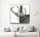 Interlocked III by Jennifer Goldberger on GIANT ART - white abstract abstract
