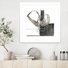 Interlocked III by Jennifer Goldberger on GIANT ART - white abstract abstract