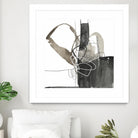 Interlocked III by Jennifer Goldberger on GIANT ART - white abstract abstract