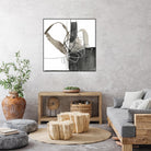 Interlocked III by Jennifer Goldberger on GIANT ART - white abstract abstract