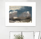 Kinetic Coastline II by Jennifer Goldberger on GIANT ART - beige abstract abstract