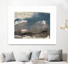 Kinetic Coastline II by Jennifer Goldberger on GIANT ART - beige abstract abstract