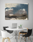 Kinetic Coastline II by Jennifer Goldberger on GIANT ART - beige abstract abstract