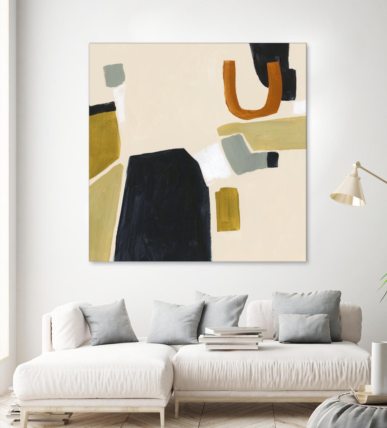 Laredo II by Victoria Barnes on GIANT ART - orange abstract abstract