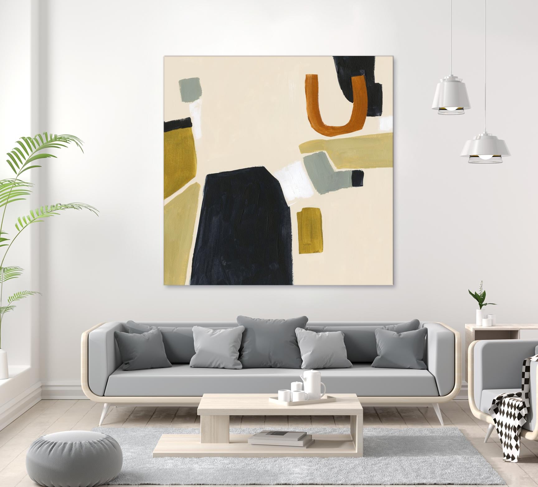 Laredo II by Victoria Barnes on GIANT ART - orange abstract abstract