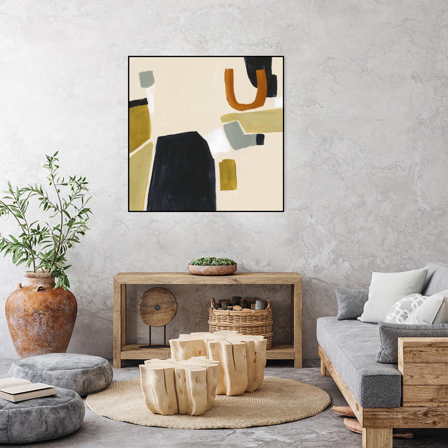 Laredo II by Victoria Barnes on GIANT ART - orange abstract abstract