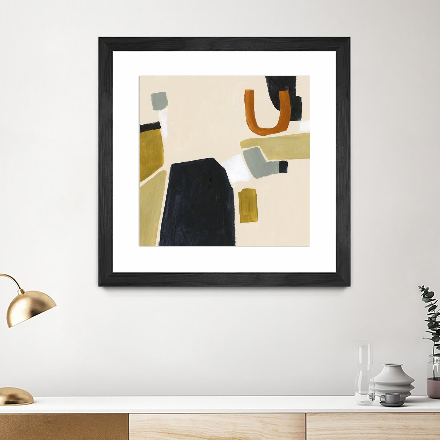 Laredo II by Victoria Barnes on GIANT ART - orange abstract abstract