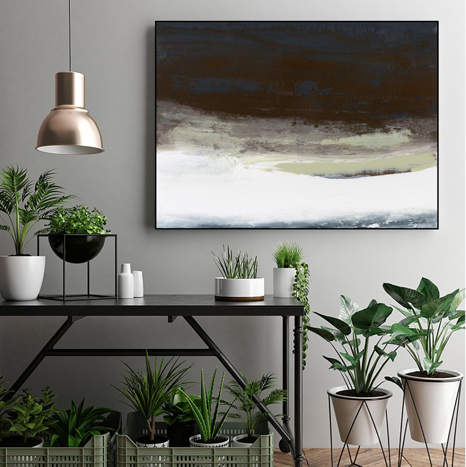 Lyrical III by Sharon Gordon on GIANT ART - green abstract abstract