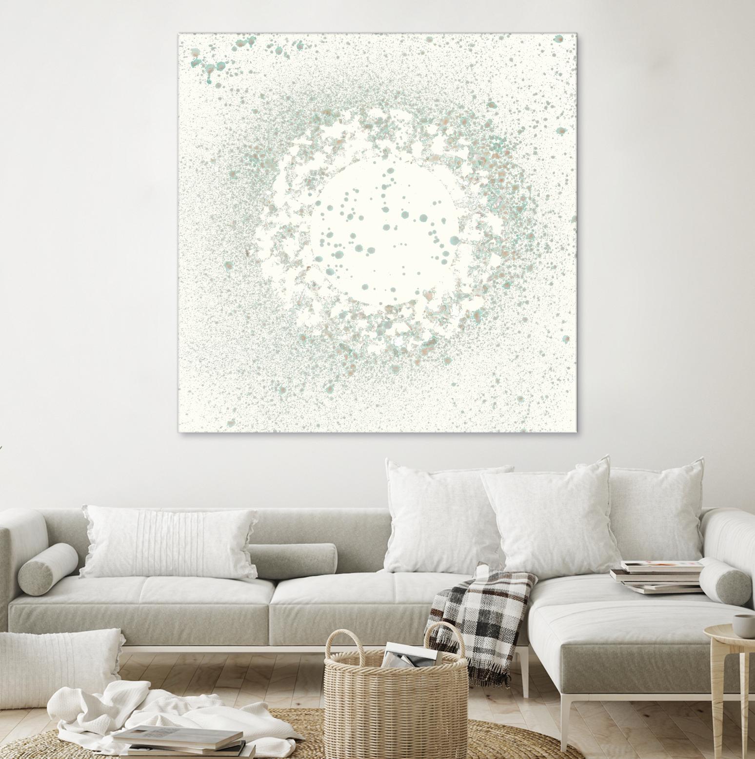 Mica Aperture II by Vanna Lam on GIANT ART - green  abstract abstract