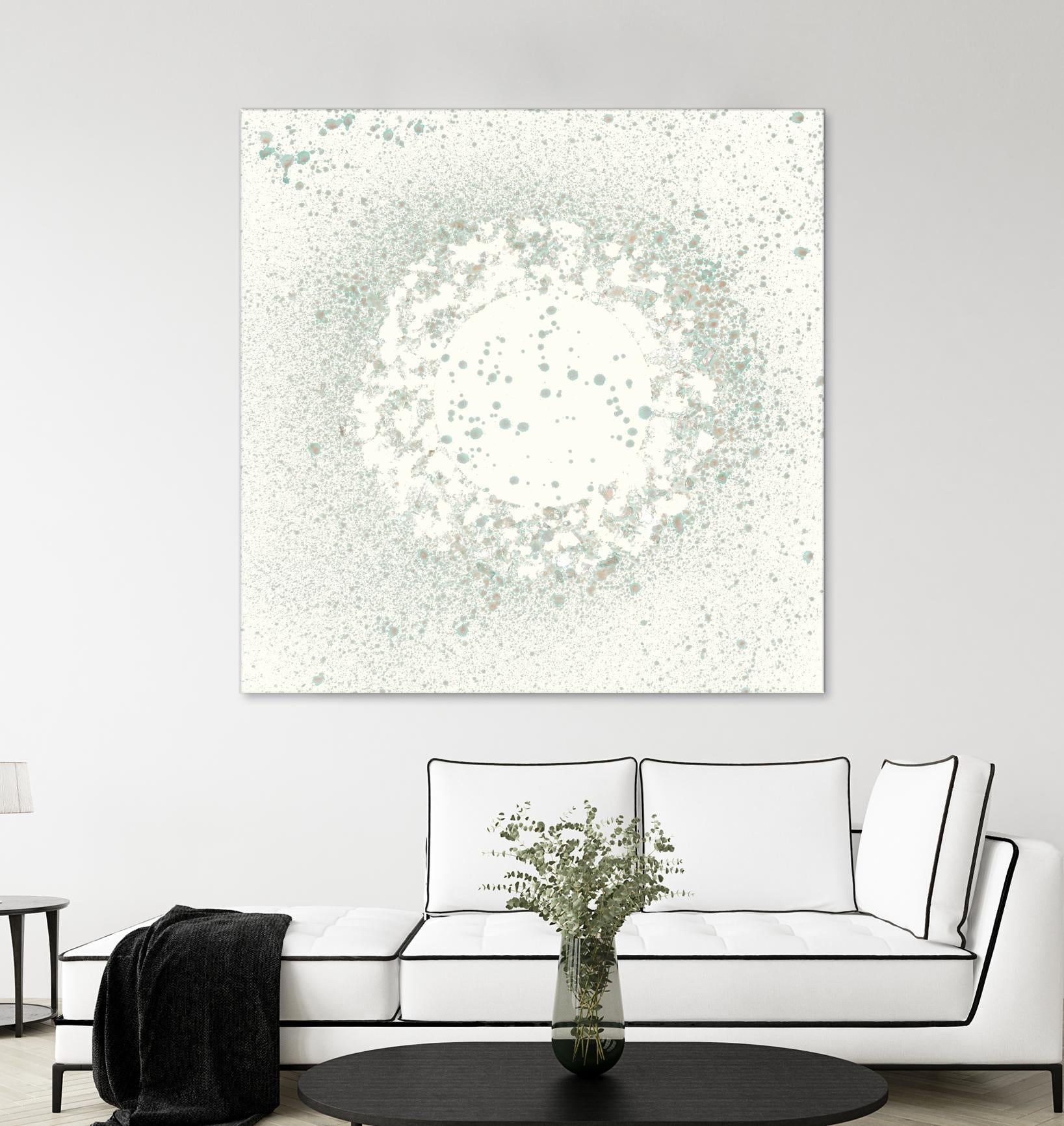 Mica Aperture II by Vanna Lam on GIANT ART - green  abstract abstract