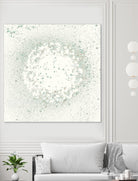 Mica Aperture II by Vanna Lam on GIANT ART - green  abstract abstract