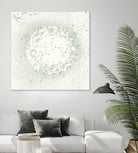 Mica Aperture II by Vanna Lam on GIANT ART - green  abstract abstract