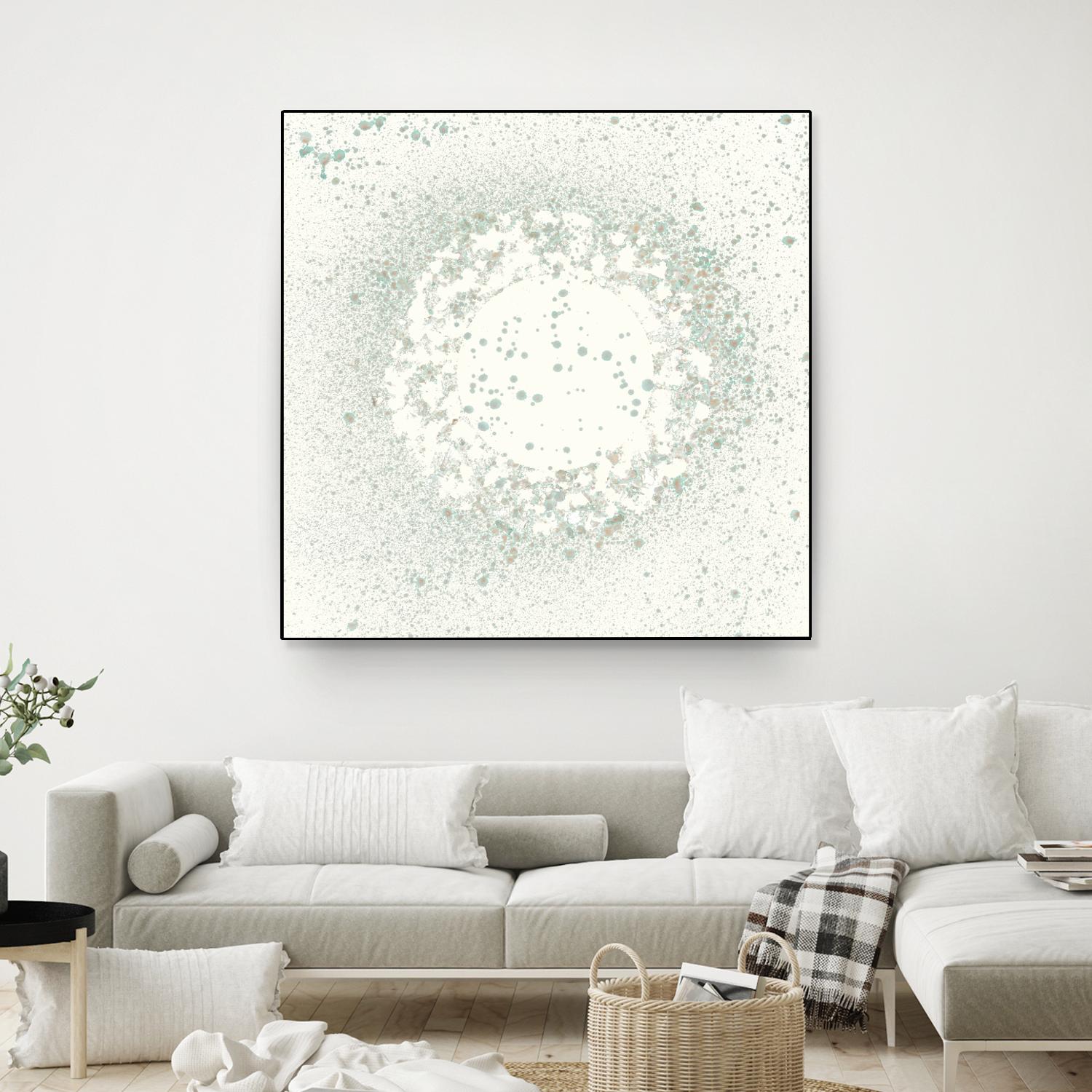 Mica Aperture II by Vanna Lam on GIANT ART - green  abstract abstract