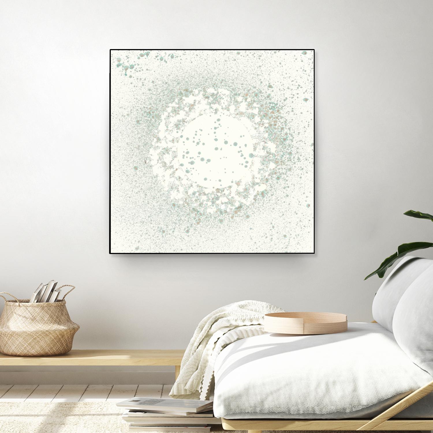 Mica Aperture II by Vanna Lam on GIANT ART - green  abstract abstract