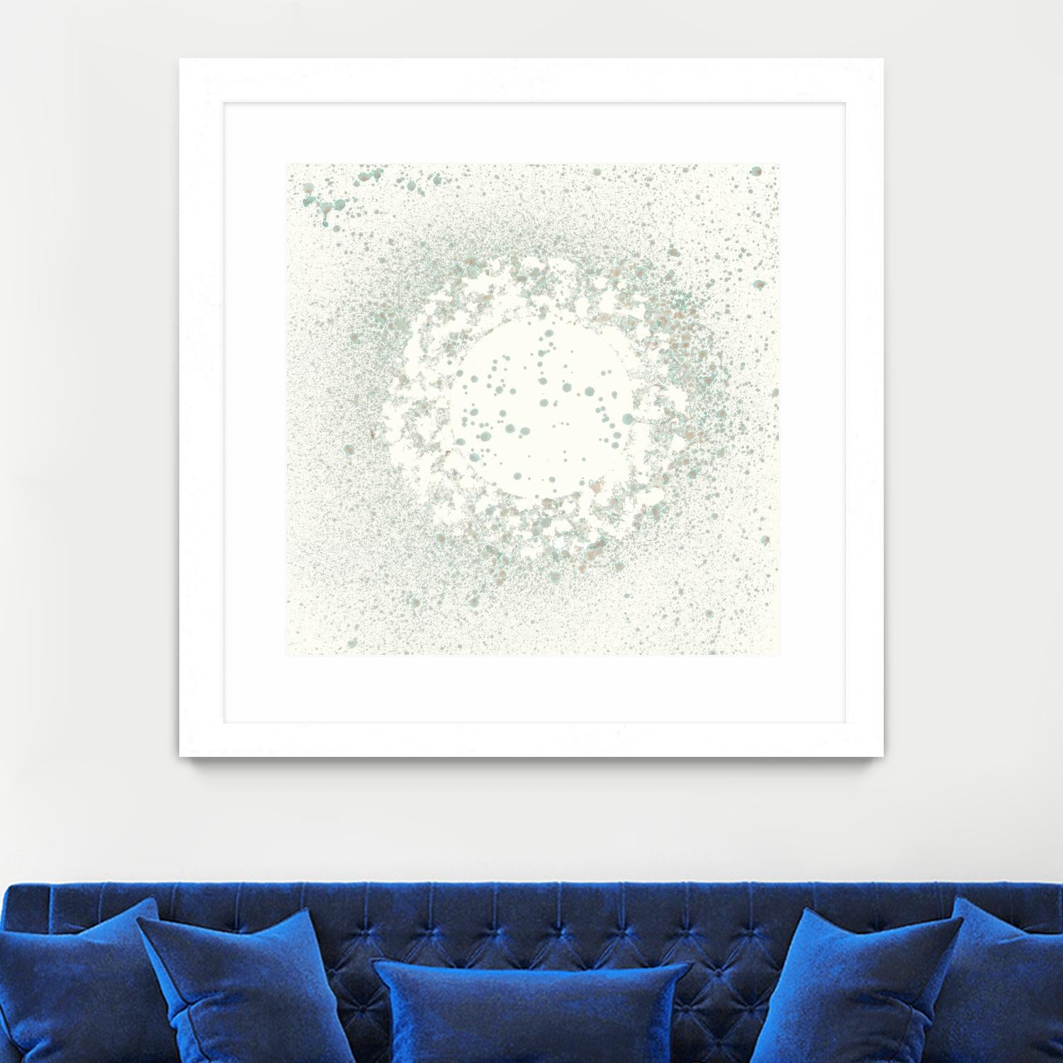 Mica Aperture II by Vanna Lam on GIANT ART - green  abstract abstract