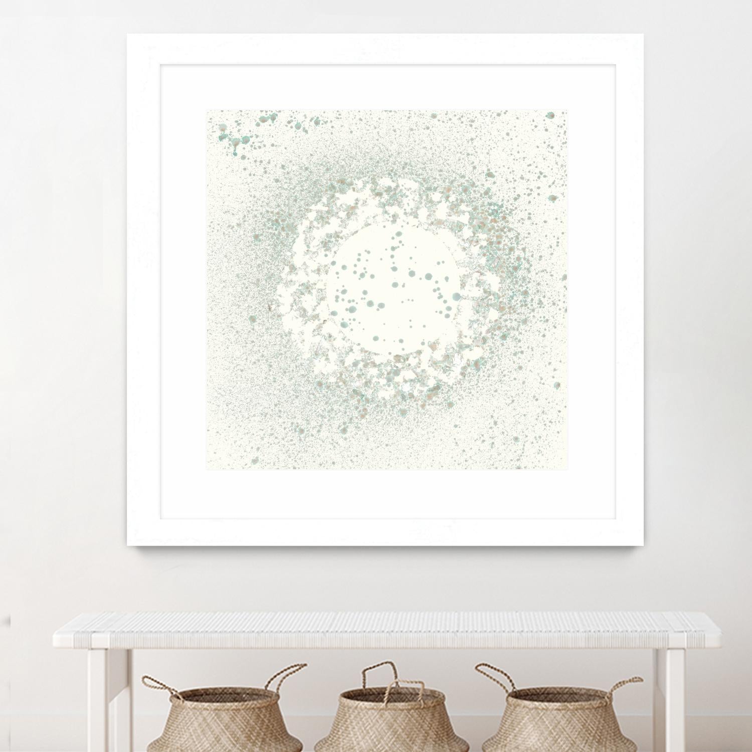 Mica Aperture II by Vanna Lam on GIANT ART - green  abstract abstract