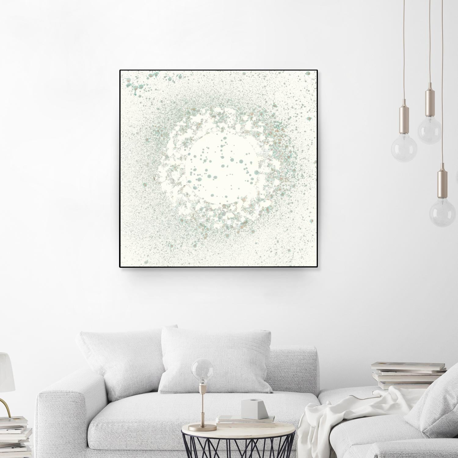 Mica Aperture II by Vanna Lam on GIANT ART - green  abstract abstract